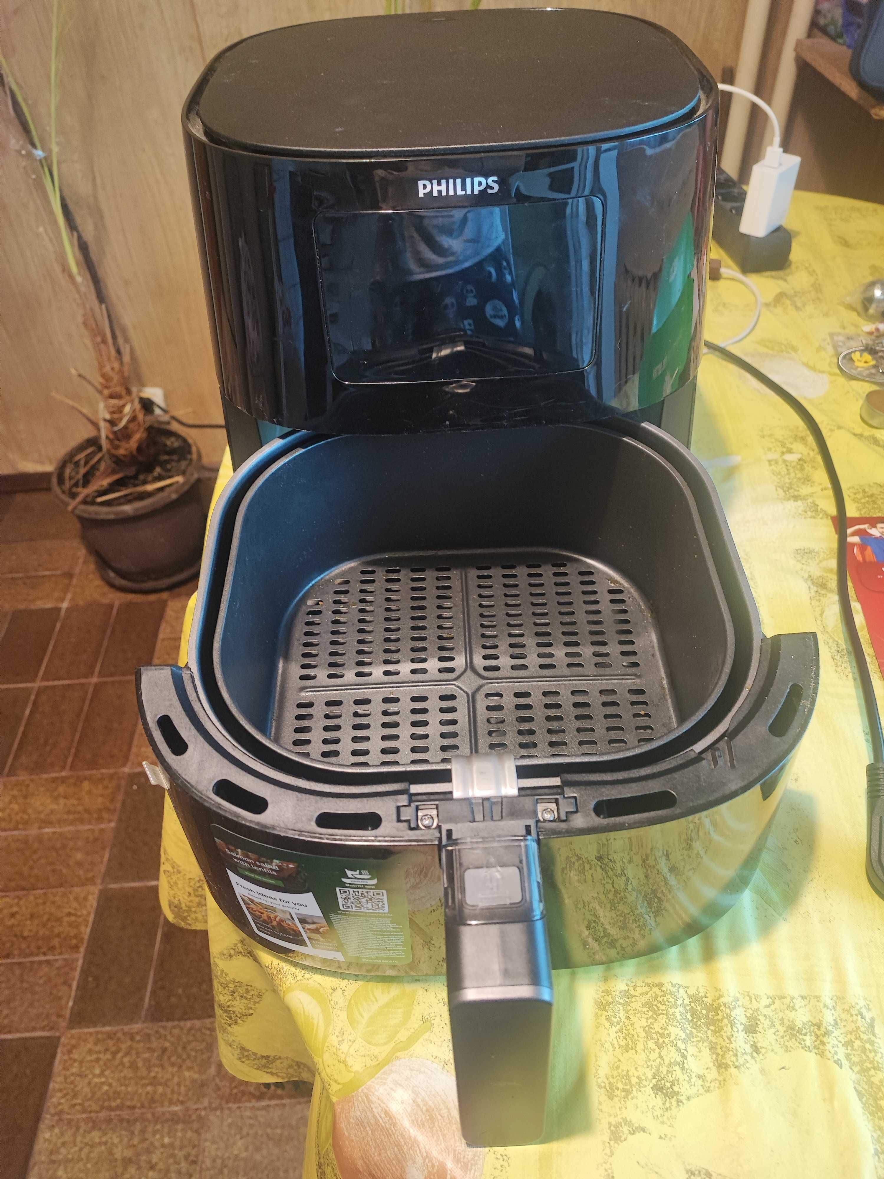 Airfryer PHILIPS Series 5000 Connected XL HD9280/90, с ТАЙМЕР, ЧЕРЕН