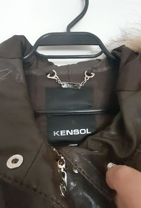 Палто Kensol еко кожа