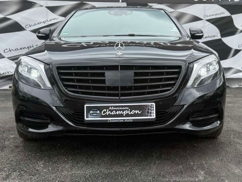 оборудвана предна и задна броня за Mercedes S класа w222