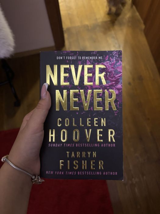 Чисто нова книга Colleen Hoover Never Never