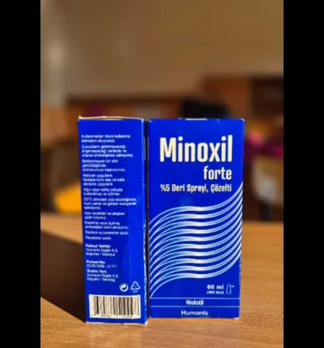 Minoxil 5% ефективен спрей против косопад
