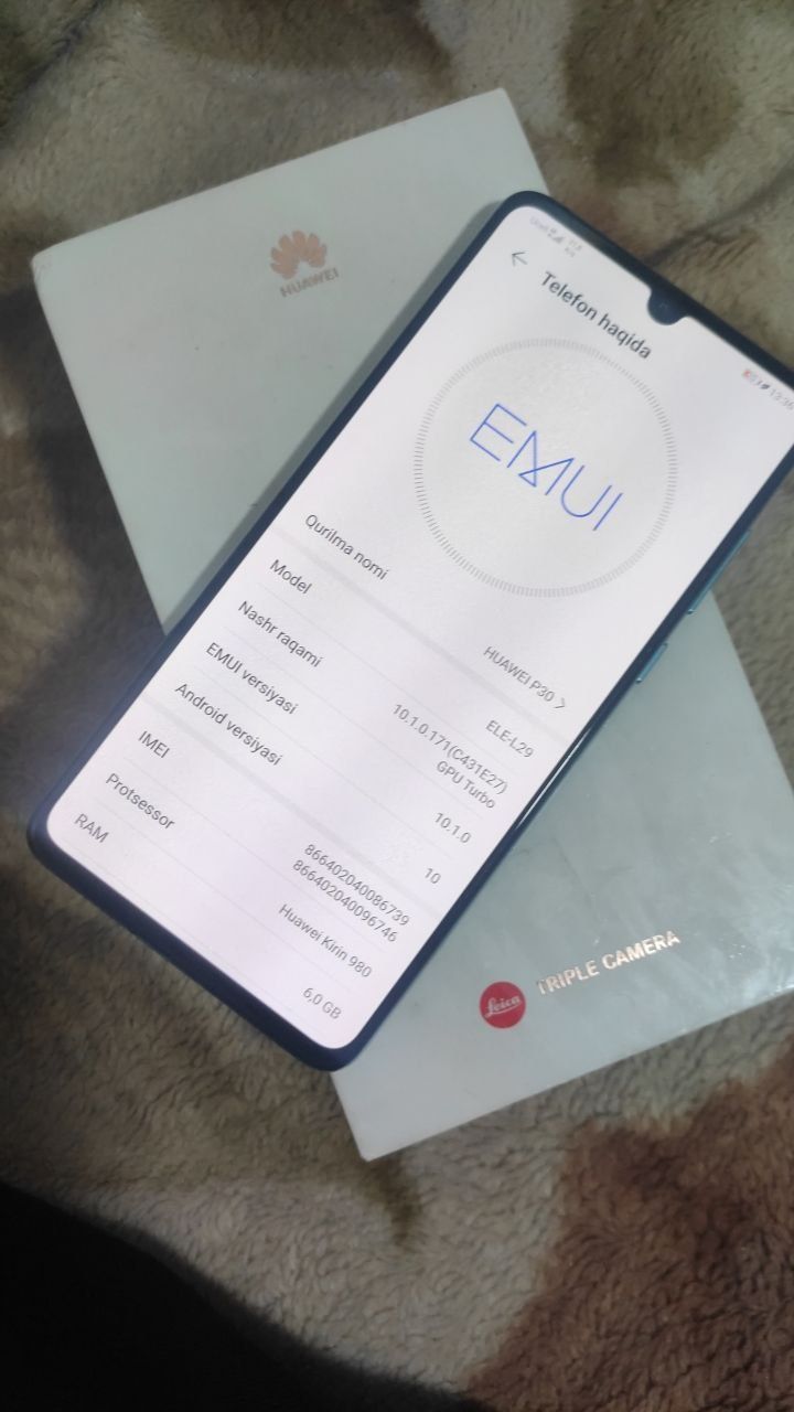 Huawei P30 ELE-L29