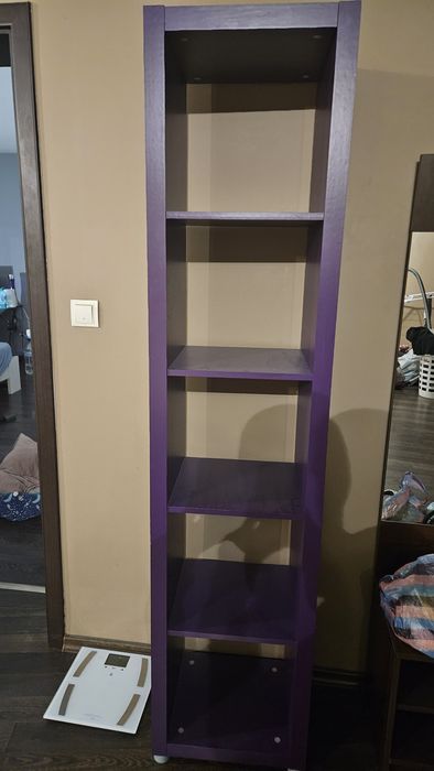 Мебели - шкаф/скрин, етажерки и стъклена маса