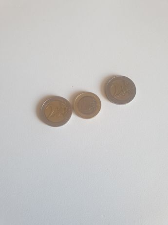 Monede de 1 si 2 €..vechi 2001 si 2002