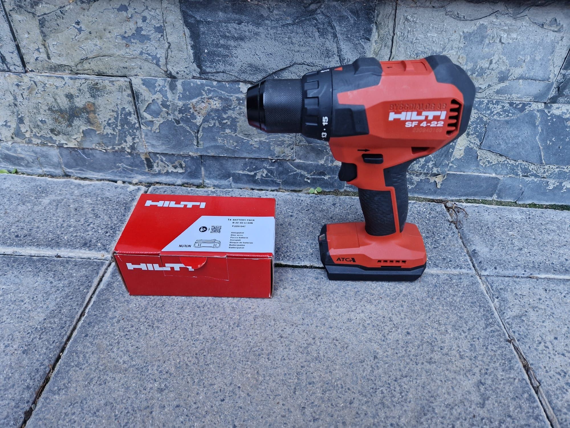 Hilti autofiletanta pe acumulatori Nuron