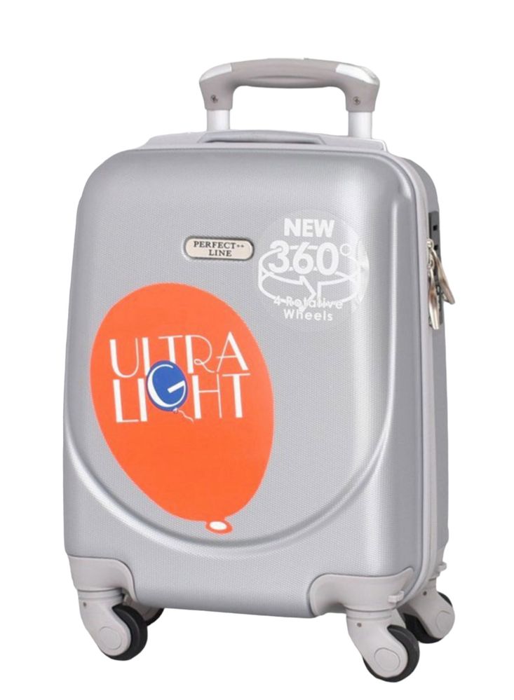 WeTravel пътнически куфар за ръчен багаж с 4ри колела 360°40/30/20см