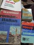 Doua mici dicționare roman german ..un altul ghid de conversație roman
