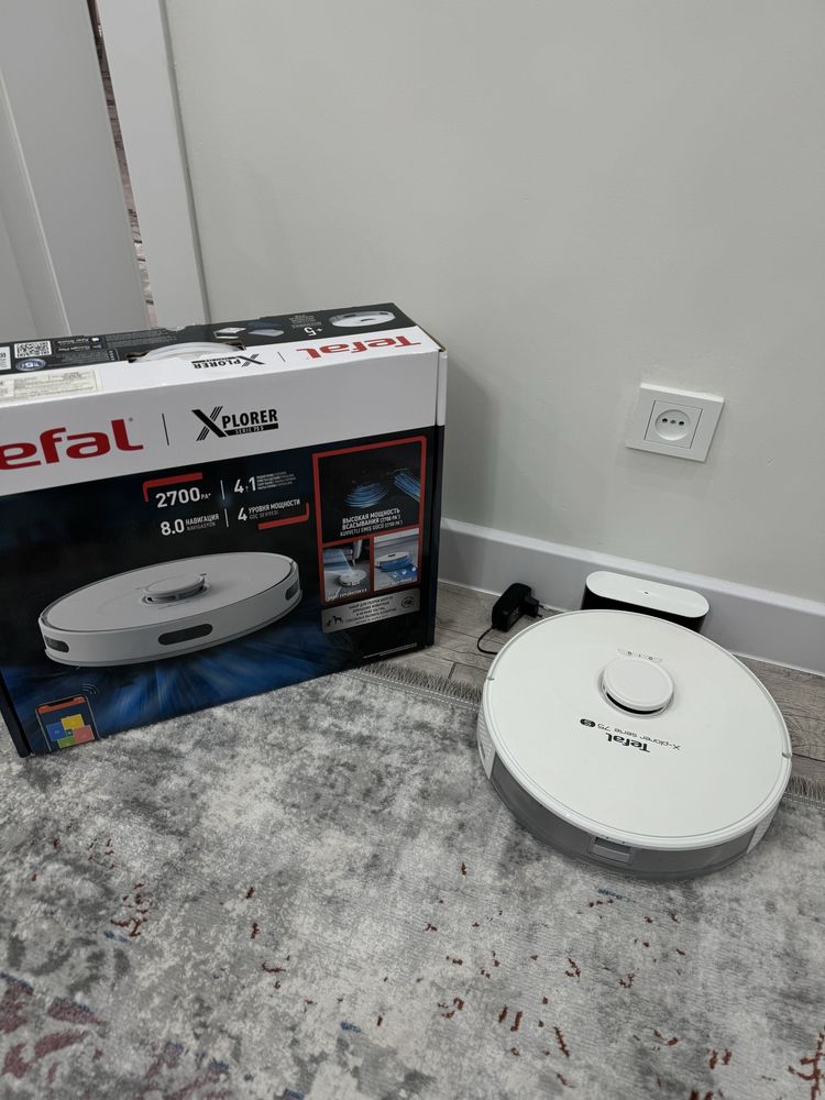 Продается робот-пылесос Tefal x-plorer series 75S
