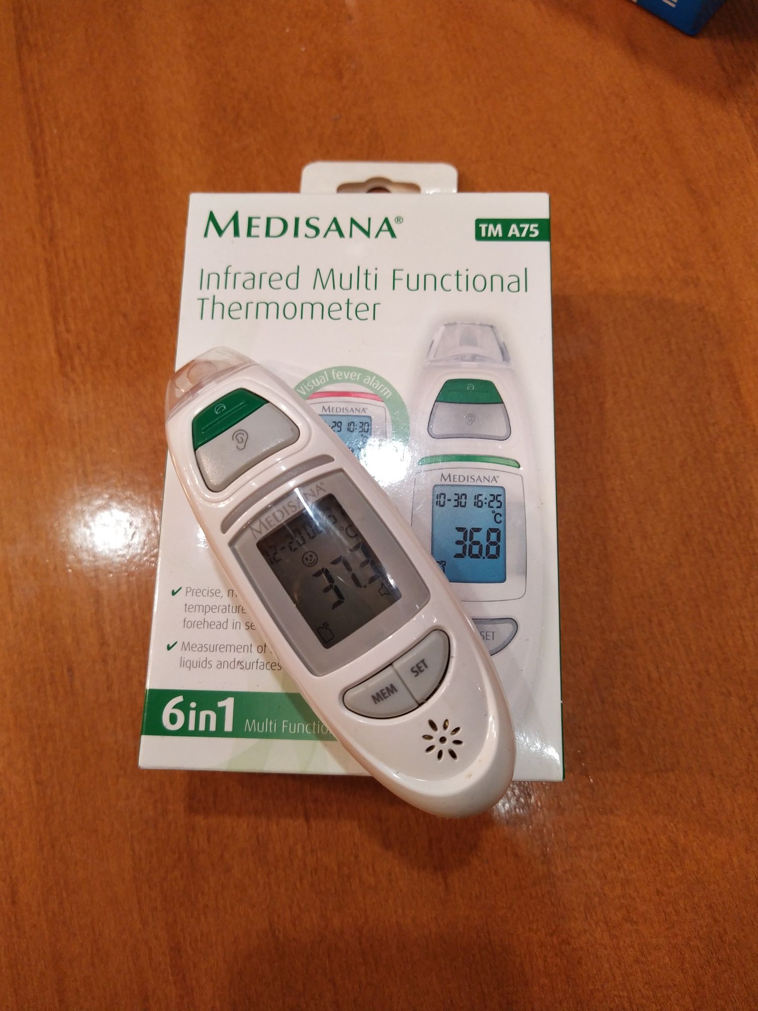 Medisana инфрачервен мултифункционален термометър