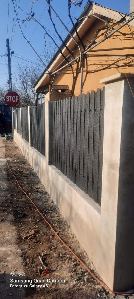 Garduri din panou tip jaluzele, sipca metalica,tabla si alte modele
