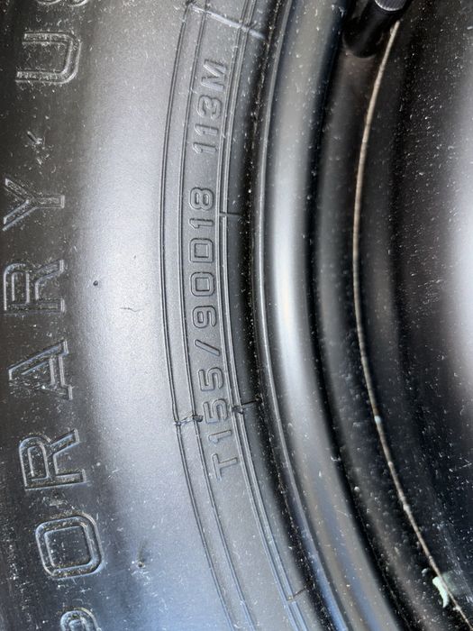 Roata rezerva Slim Mercedes ML GL GLC 155 90 R18