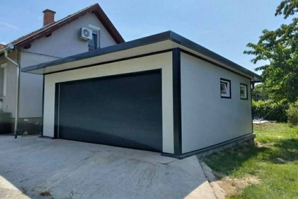 Garaje din panouri sandwich