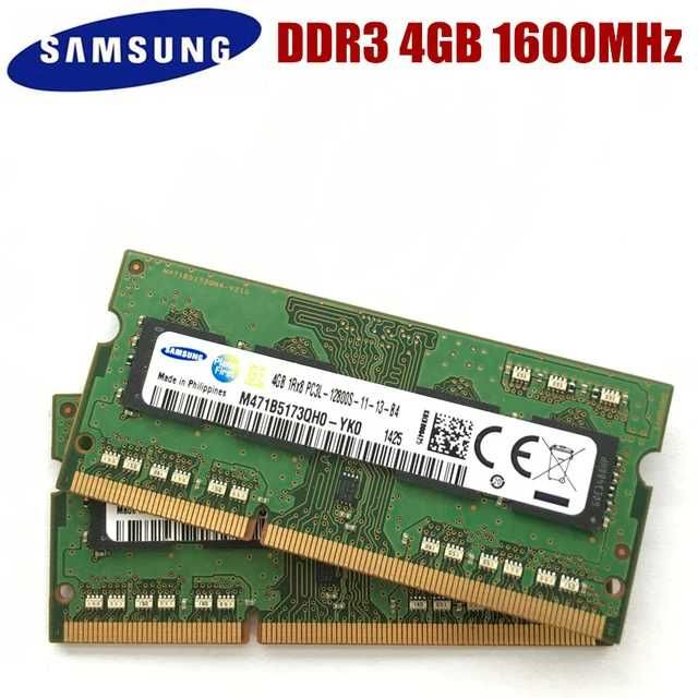 DDR3 - 4gb - 1600mhz / laptop(notebook) / 2x в наличии