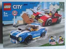 Lego City 60242 Cursa pe autostrada, cu 2 vehicule, nou