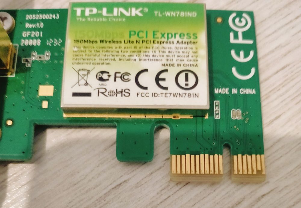WiFi адаптер PCI