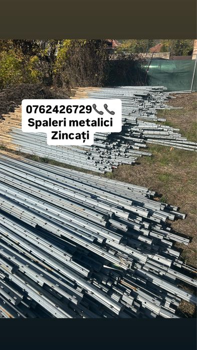 Spaleri metalici pentru gard si vie