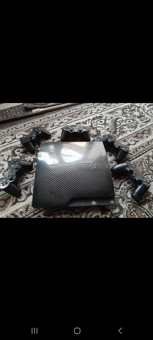 PS3 slim 5 djoystik bor o'yinlar yozigan bolajonlarga zo'r o'yinlari