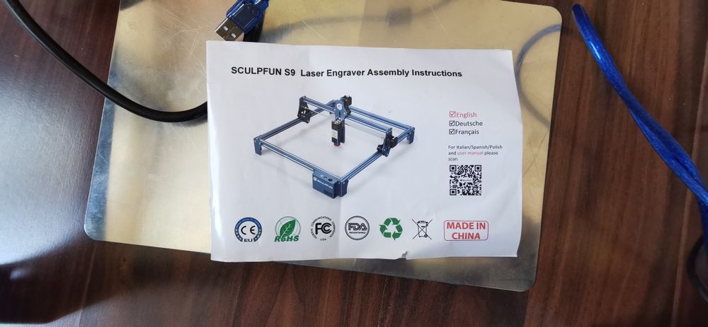 Лазер за гравиране Sculpfun S9,