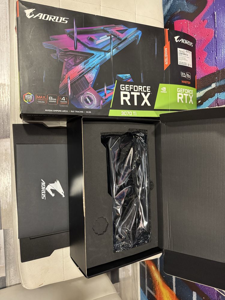Видеокарта Aorus 3070ti