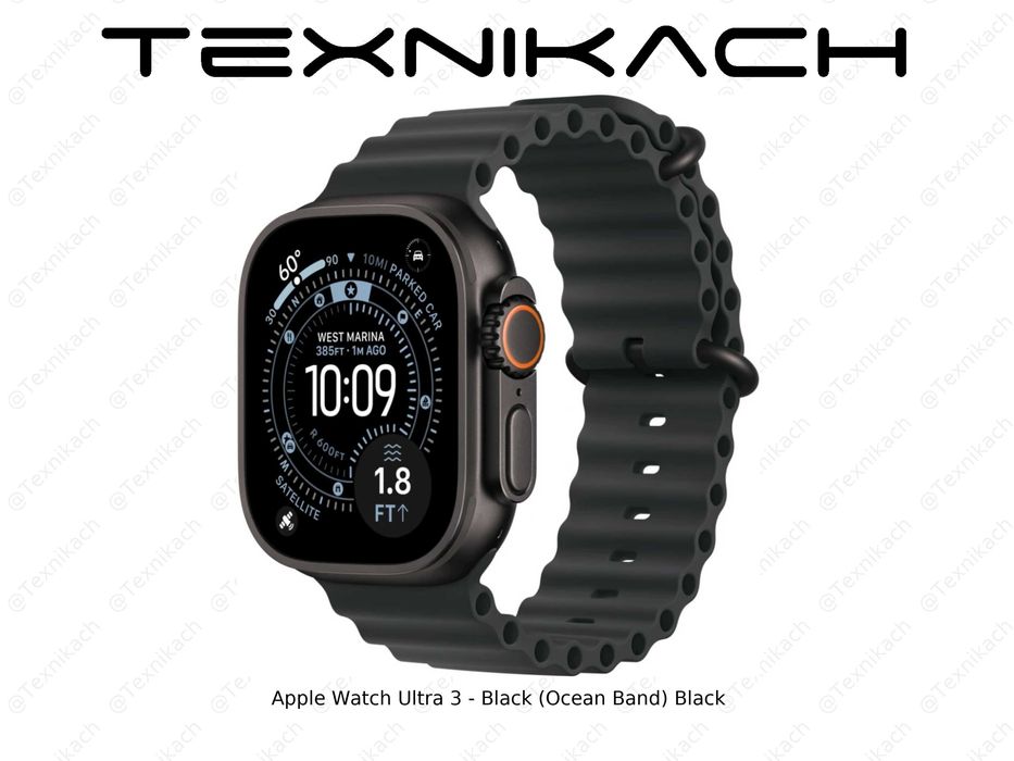 Новый • Apple Watch Ultra 3 (Ocean Band) • Доставка