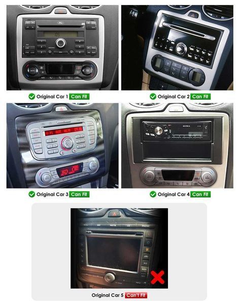 FORD FOCUS 2004-2011 - 9'' / 12,3" Андроид Навигация КЛИМАТРОНИК, 8837