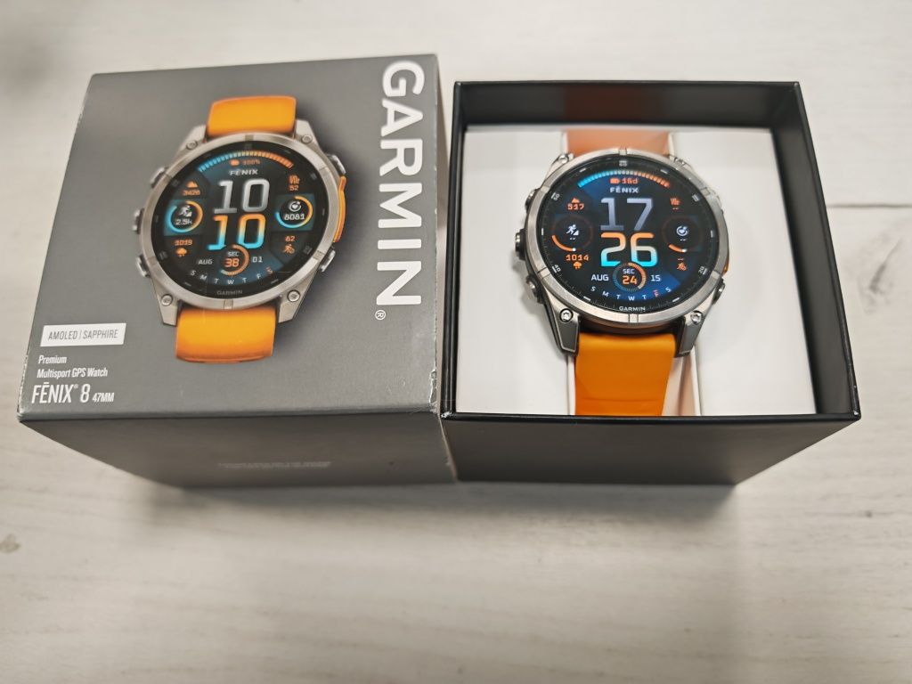 Garmin Fenix 8 47mm Amoled Sapphire