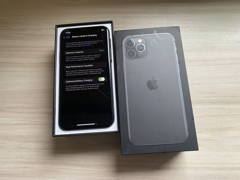  iPhone 11 Pro ••64GB•• //iOS 17.1.1// „Space Gray“ 