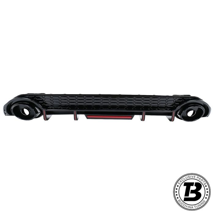 Difuzor Bara Spate compatibil cu Audi A3 8Y Hatchback S3 Design
