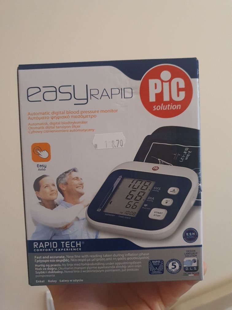 Електронен апарат за кръвно Pic Easy Rapid