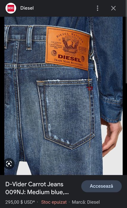 Blugi Diesel orginali !!!