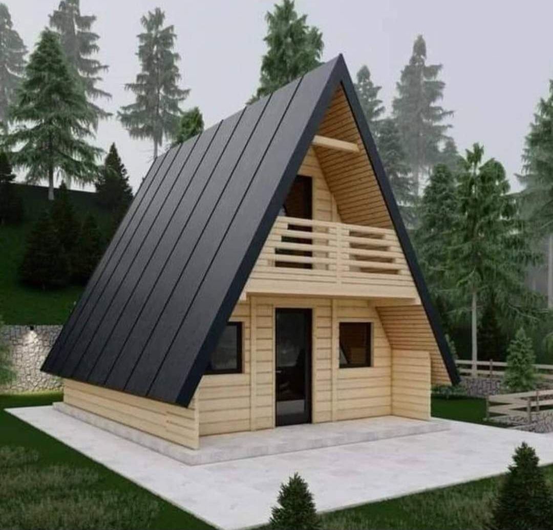 Cabane din lemn tip A
