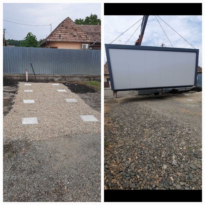 Container dormitor/birou/cabană/magazin 6m x 2,4m