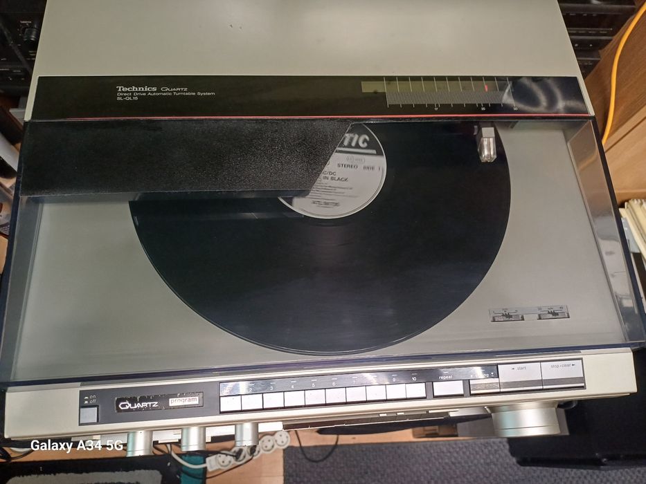 Technics sl ql15 pick-up automat Tangential  cu scanare disc