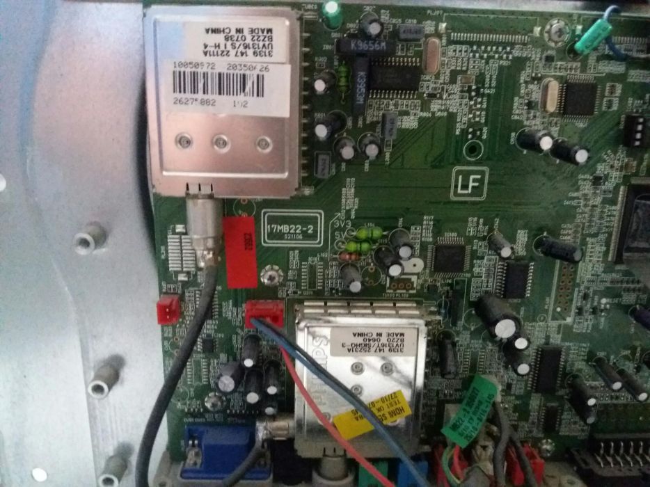 Placa de baza tv dual tuner.