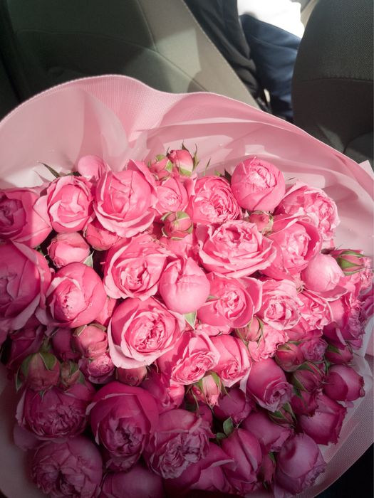 Цветы,кустовые розы