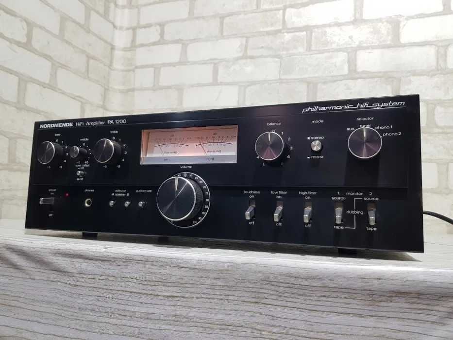 Nordmende PA-1200 + Mission 780 - colecție -Sistem Hi-Fi Vintage