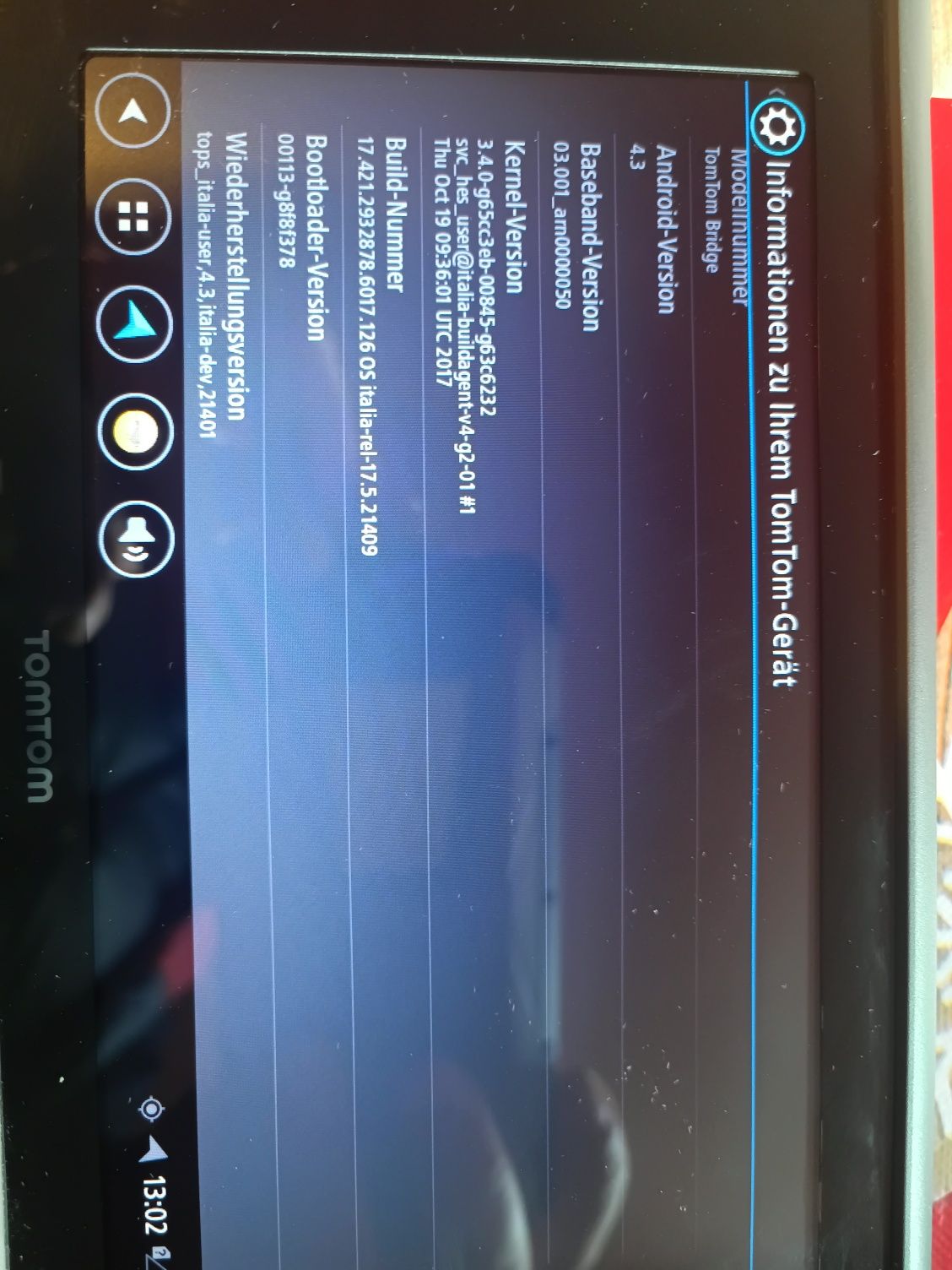 Tomtom 4F176   de 7 inch LKW profesional cu android camera bt wifi