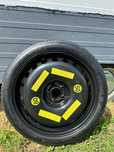 Rezervă slim Audi, VW, Tiguan 145/60 R 20 5×112, cric si cheie