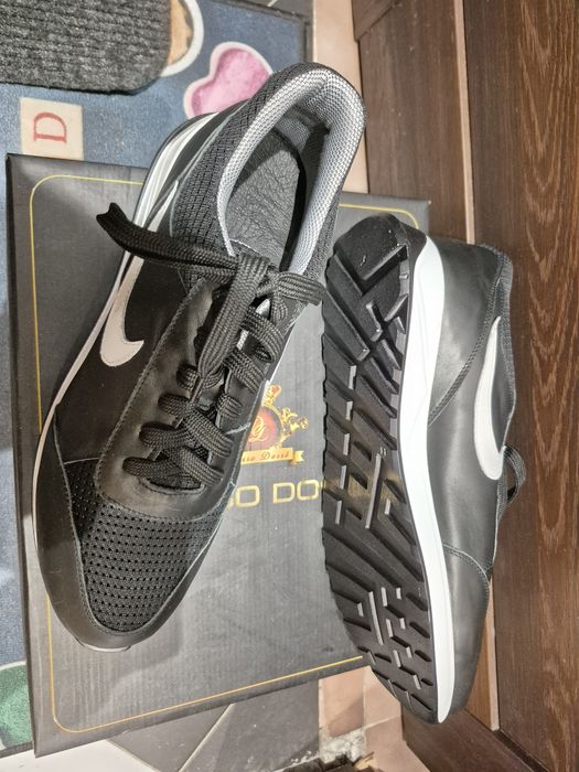 Мъжки сникърси от естествена кожа. 44