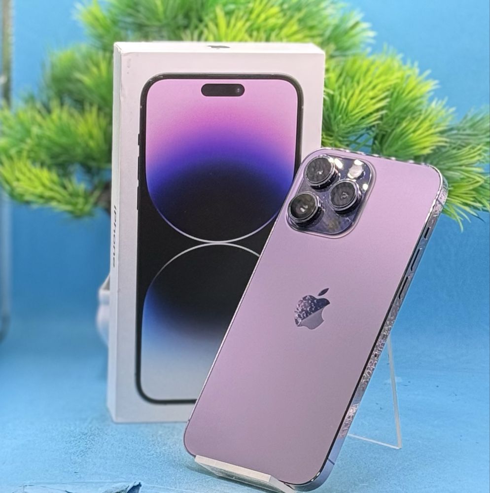 Apple iPhone 14 Pro Max, 128GB, 6GB RAM, 5G, Deep Purple