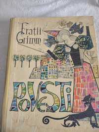 Frații Grimm ,Povești ,editura Tineretului 1965,carte rara