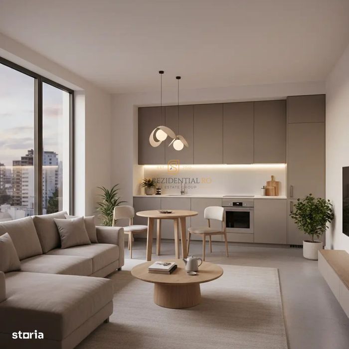 Apartament in Popesti-Leordeni -3 camere, finisat modern, acces metrou