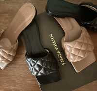 Женская обувь BOTTEGO VENETTA шлепанцы с плетением Interacciato