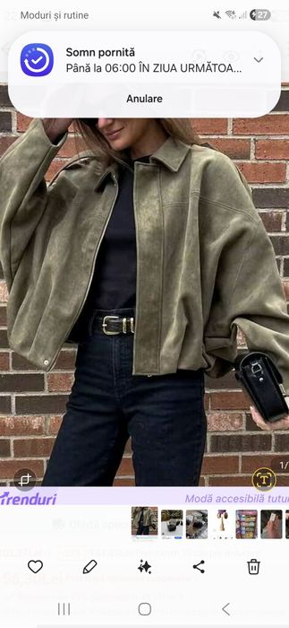 Geaca bomber mas M noua cu etichetă.