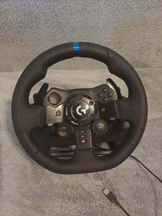 Set Volan Logitech G923 + Shifter + Pedale – Compatibil PS5 / PS4 / PC