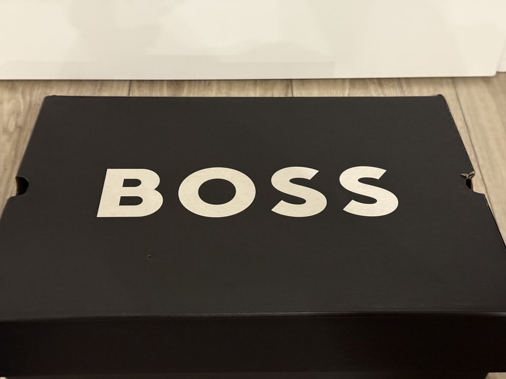 Hugo Boss Jonah Runn – мъжки маратонки, черни, номер 46 (US 13)