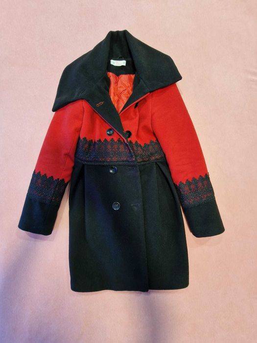 Palton dama Per Donna compozitie 30% lana marimea 36 (S)