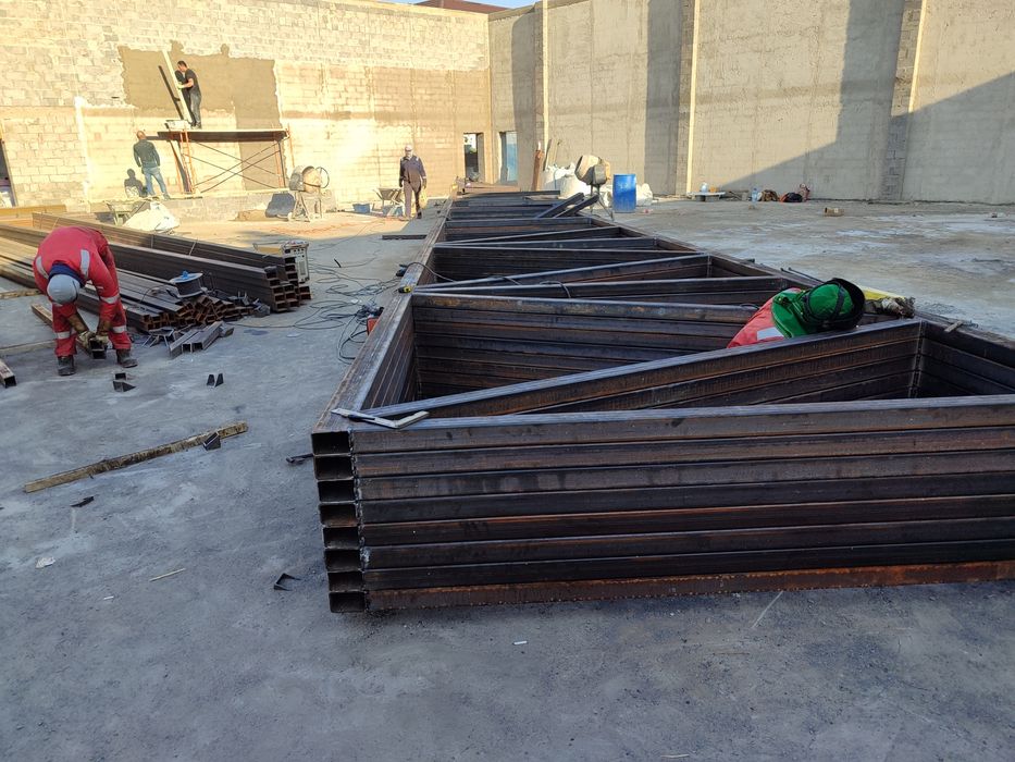 Металлоконструкций сварчные работ в любой сложности, есть Ип БАТЫР