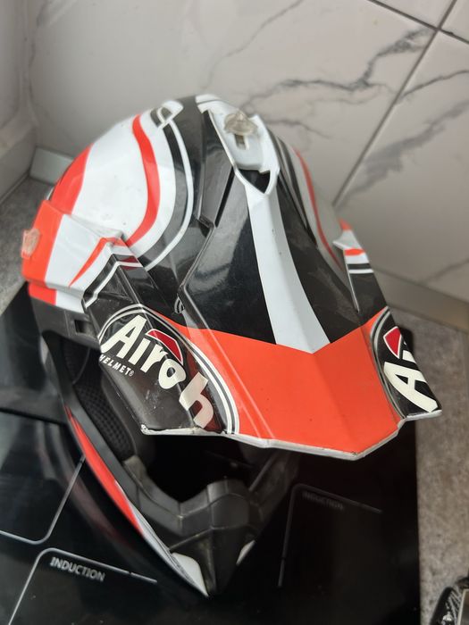 Vand casca Airoh, marimea L si ochelari enduro
