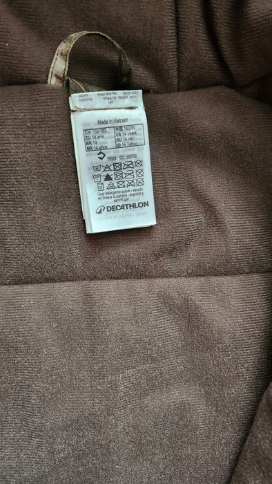 Ново камуфлажно яке Decathlon, дънки и суитчър H&m 12-13год